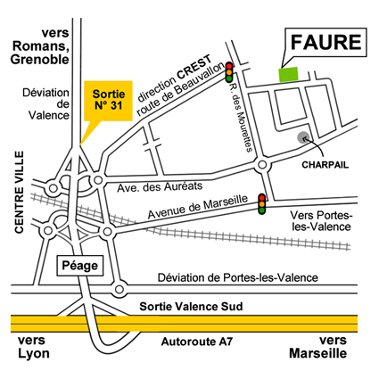 Plan d'accès