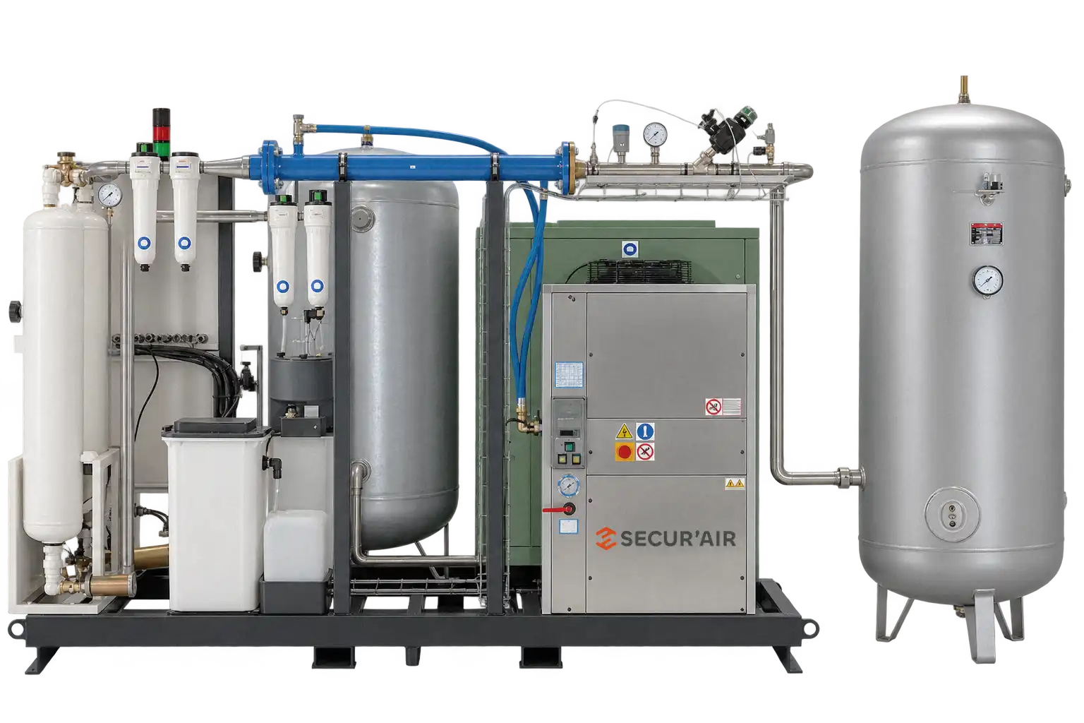 SECUR'AIR breathing air production and treatment system