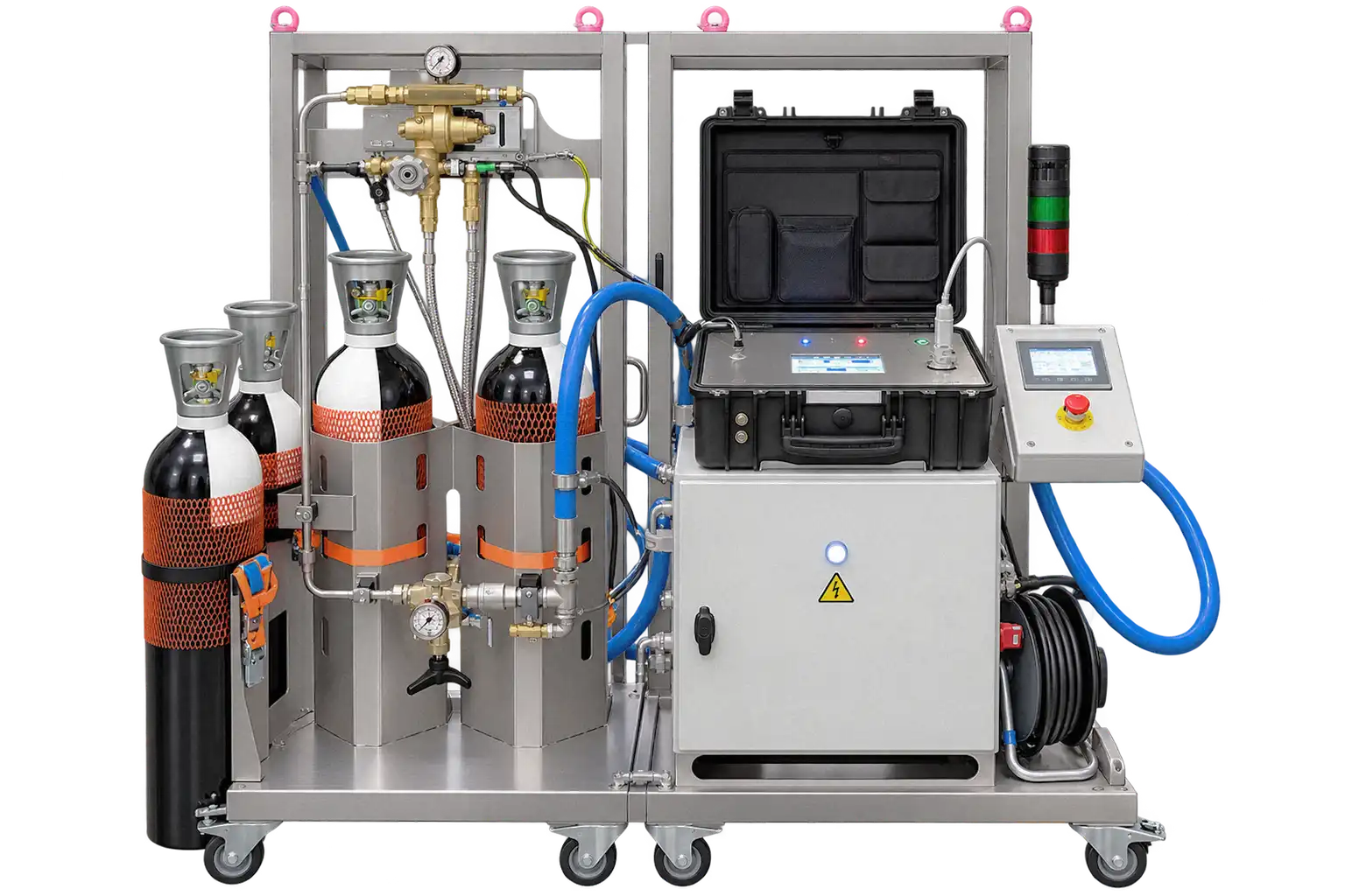 SECUR'AIR mobile breathing air production unit